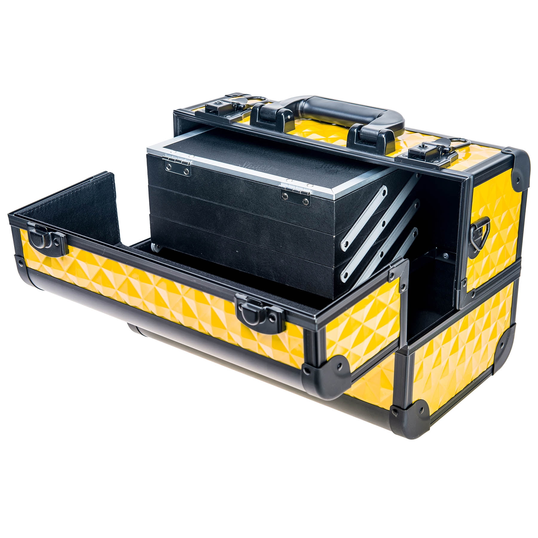 SHANY プレミア ファンタジー プロフェッショナル メイクアップ トレイン ケース コスメティック ボックス ポータブル メイクアップケ SHANY Premier Fantasy Collection Makeup Case - Pink Nigeria | Ubuy