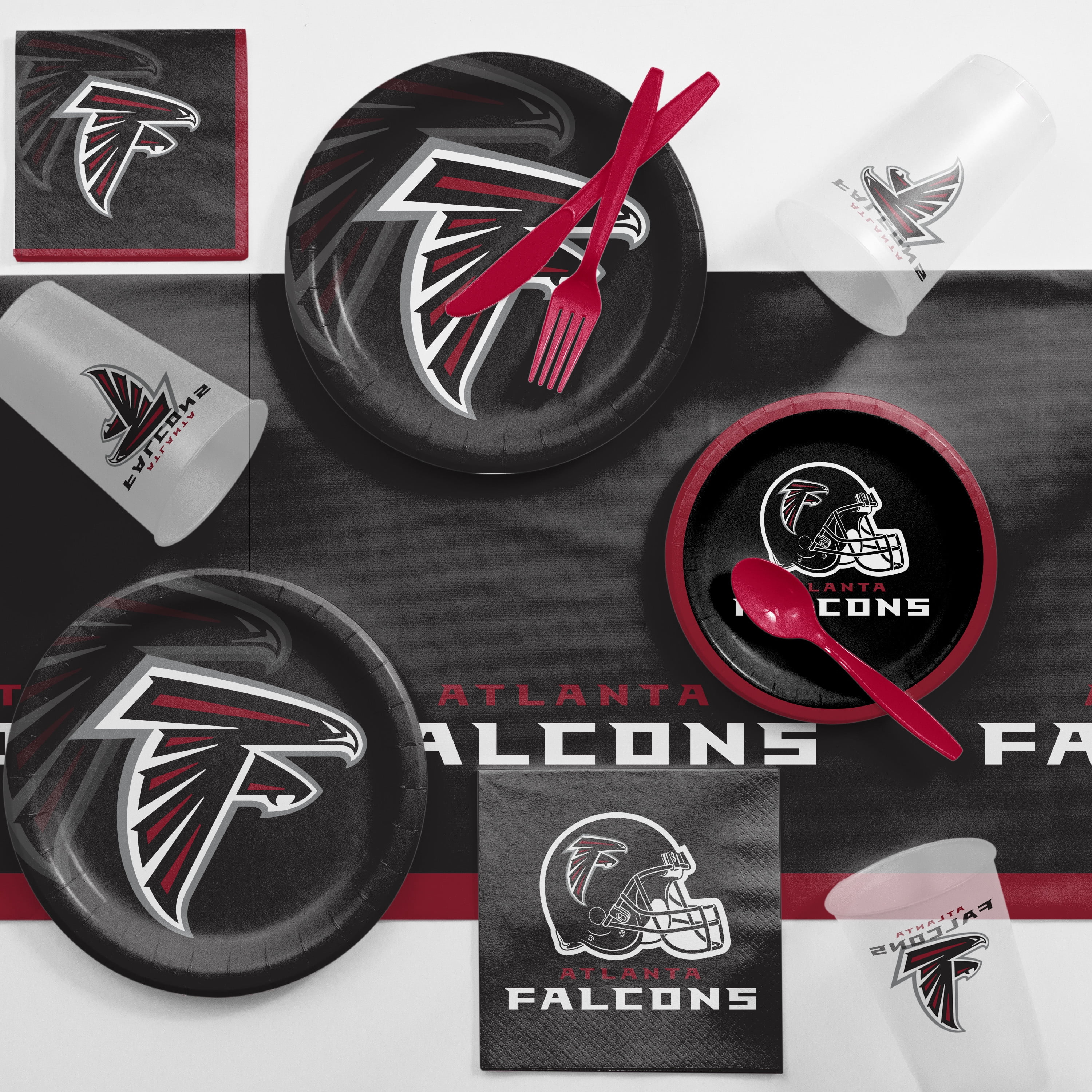 Atlanta Falcons Paper Napkins 48 Count for 24 Guests