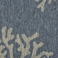 thumbnail image 4 of LR Home Captiva Belize Reef Indoor/Outdoor Area Rug, 5' x 7', Navy/Gray, 4 of 5