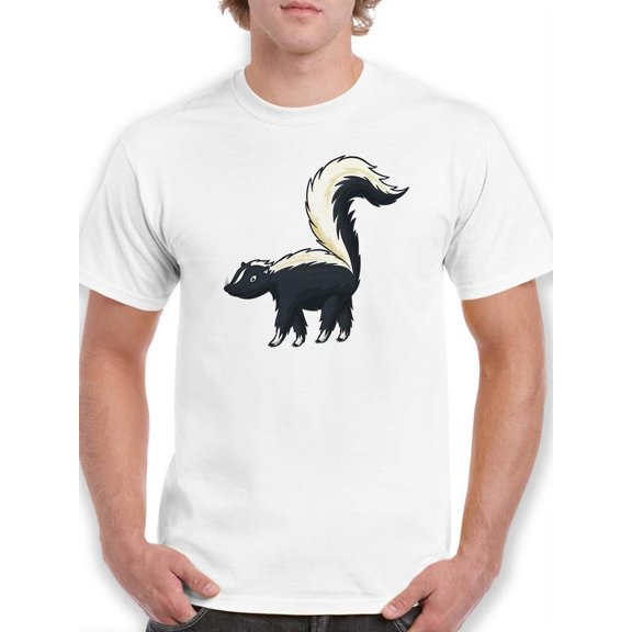 Skunk Standing T-Shirt Men -Image by Shutterstock, Male Small