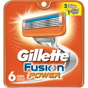 Gillette Fusion Power Razor Cartridge Refills, 6 count