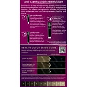 Schwarzkopf Keratin Hair Dye 1.1 Midnight Black, Permanent Hair Color, 1 Use