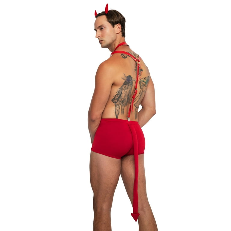 Flaming Devil Men s Costume Walmart