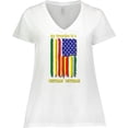 thumbnail image 3 of Inktastic My Grandpa is a Vietnam Veteran Women's Plus Size V-Neck T-Shirt, 3 of 5
