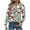 Style 1, variant on Womens Fall Tops Long Sleeve V Neck Button Down Christmas Shirts Holiday Party Wear Seasonal Print Loose Fit Comfort Style Blouse