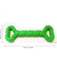 thumbnail image 5 of Juguete masticable para perros de resistencia, juguete interactivo para perros con forma de cachorro de goma de 33 cm, con diseño convexo fuerte, adecuado para masticar agresivamente por perros pequeños y grandes (verde) Sailing Electrónica, 5 of 5