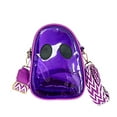 thumbnail image 3 of ibiyuan Halloween Pumpkin Clear Crossbody Purse, Transparent Novelty Ghost Purse Cute Spooky Season Shoulder Bag for Women, 3 of 7