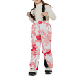 thumbnail image 3 of COKOI Pantalon de Ski Isolé Unisexe pour Filles Garçons, Résistant à l'Eau et au Vent, Rouge Melon D\'eau 150, 3 of 4