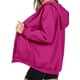 thumbnail image 2 of Sudadera con Capucha y Cierre Completo PRETTYGARDEN 2025 en Rojo Rosa Talla S, 2 of 7