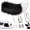 Black, variant on Wagging Tail for Motorcycle, Moving Car Tail, Electric Vehicle Tail with Soft Fuzzy Design, Rechargeable Decorative Accessory for Cars Trucks SUVs RVs