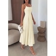thumbnail image 4 of PRETTYGARDEN Cocktail Dresses for Women Spring Elegant Ruffle A Line Long Flowy Summer Formal Wedding Guest Maxi Dress, 4 of 7