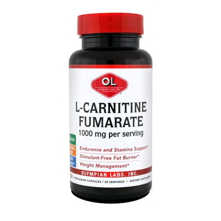 Olympian Labs L-Carnitine Fumarate 1000mg, 60 Ct