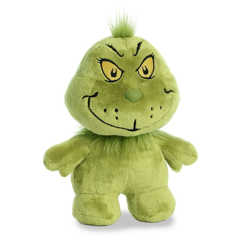Aurora® Whimsical Dr. Seuss™ Santa Grinch Light Up Stuffed Animal - Magical  Storytelling - Literary Inspiration - Green 3.5 Inches