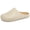 Beige, variant on Women's EVA Clogs Garden Shoes Slip-on Indoor Outdoor Lightweight Comfort Soft Cushioned Insole with Arch Support Slip Resistant Sandals(Black 6)