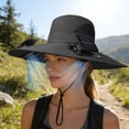 thumbnail image 6 of Yeciiwht Solar Powered Fan Hat Solar USB Charging Fan Hat with Cooling Arm Sleeves - Dual-Power Outdoor Cap for Hiking Fishing Sun Protection, 6 of 6