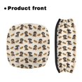 thumbnail image 2 of HELLHERO Seat & Back Covers Reusable Anti-Slip Cover Seat & Back Cover and Moisture Wicking for The Elderly，Dachshunds and Hot Dogs, 2 of 7