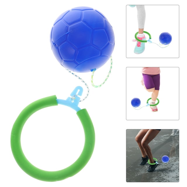 SKISUNO Funny Jumping Toy Jump Loop 1Set Blue Round For Kids And Parents To Use In Physical Training
