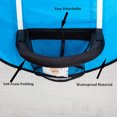 thumbnail image 4 of Trampoline Basketball Hoop with Basketballs | Breakaway Rim for Dunking | Waterproof Sunscreen | Trampoline Accessory for All Ages, 4 of 6