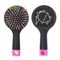 thumbnail image 1 of Origa Tortoise Geometric Shape Salon Detangling Hair Brush Cushion Base, 1 of 3