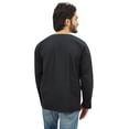 thumbnail image 5 of Atasi Men's Black Short Kurta Round Keyhole Neck Cotton Tunic Shirt-Small, 5 of 7