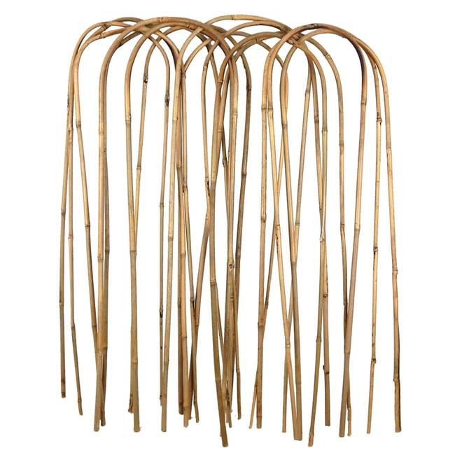 25-pcak Bamboo U Hoops Trellis Stakes Garden Planting Supporting 19 inches long 