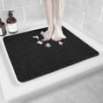 thumbnail image 6 of KALAKALA Non Slip Bathtub Mat, Foot Scrubber Anti Slip Fast Drying Shower Mat for Tub, Floor,Bathroom, Home, Kitchen, Hotel, Beige, 24x16 Inches, 6 of 6
