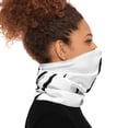 thumbnail image 5 of Effete Feline Claw Marks Scratch Winter Neck Gaiter With Drawstring, 5 of 12