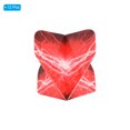 thumbnail image 3 of Uxcell Dart Flights, 12 Pack PET Standard Darts Accessories, Red, White, 3 of 5