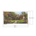 thumbnail image 2 of Pintura de diamante 5D Wdftyju casa del bosque imagen redonda completa, 2 of 9