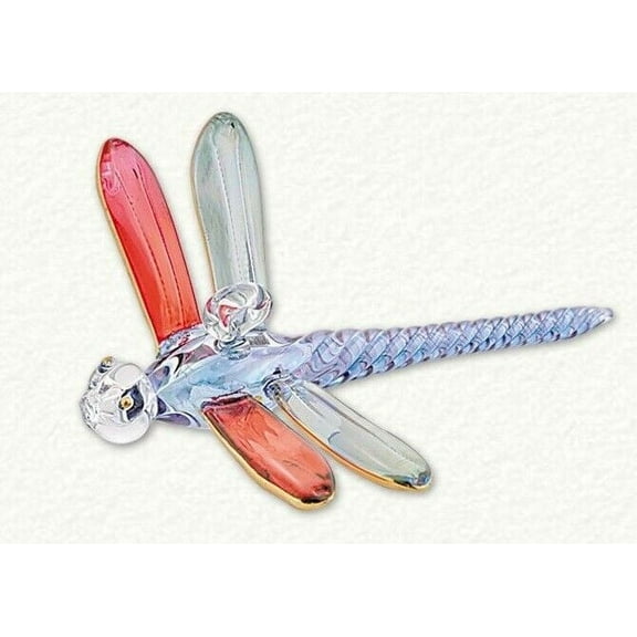 Small Multi Color Dragonfly Egyptian Glass Christmas Ornament Decoration Egypt