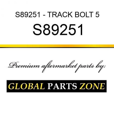 

S89251 - TRACK BOLT 5/8X1-13/16 fits Caterpillar (CAT)