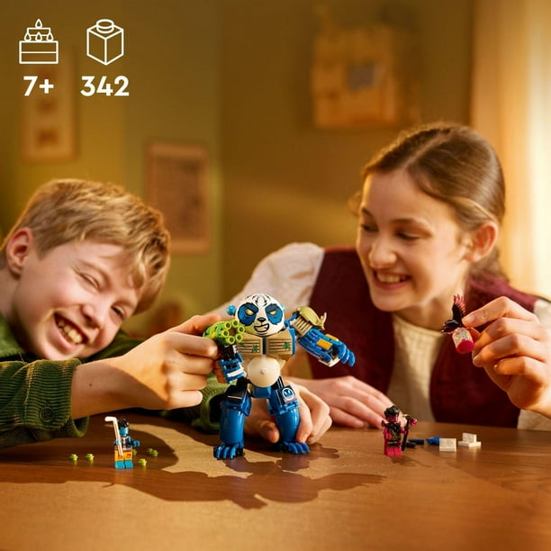 LEGO DREAMZzz Logan the Mighty Panda Animal Toy, Fantasy Gift for
