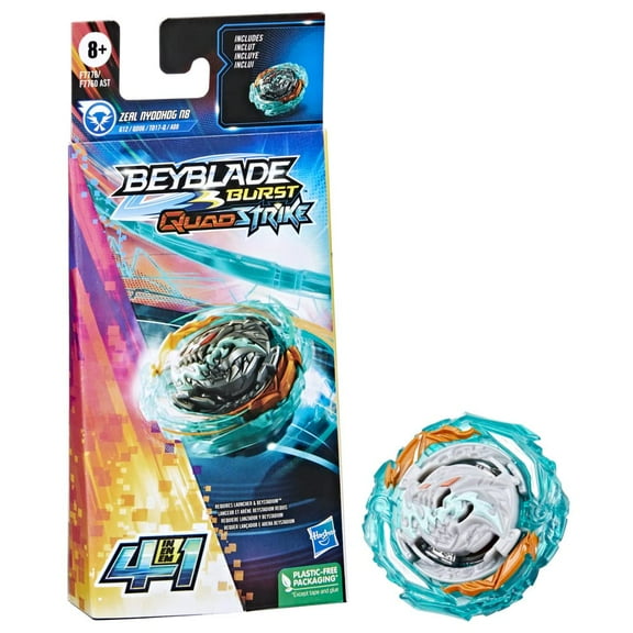 Beyblade Burst QuadStrike - Zeal Nyddhog N8 - Not Included Launcher