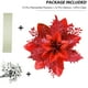 thumbnail image 2 of Decoraciones Flores Brillantes 12 Piezas 14 Cm Con Clips para Fiestas Y Festivales, 2 of 9