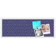 thumbnail image 2 of PinPix 36x12 Custom Cork Bulletin Board Dark Purple Dots Poster Board Has a Fabric Style Canvas Finish, Framed in Dark Purple Dots, by ArtToFrames (PinPix-401), 2 of 6