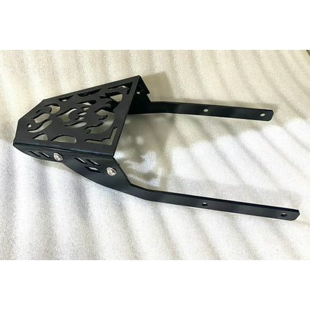 BLACK REAR TAIL RACK LUGGAGE SUPPORT BAG BOX FITS HONDA GROM 125 MSX 2020-2023