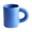Blue, variant on Eqslft Cute Ceramic Coffee Mug, Speckled or Solid Color Oversized Tea Cup, Unique Bubble Handle Mug for Coffee, Tea and Cocoa