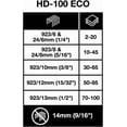 thumbnail image 7 of Rapesco Heavy Duty Stapler, HD-100, 100 Sheet Capacity, black (1276), 7 of 7