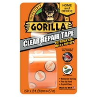 Gorilla Clear Repair Tape, 5yd