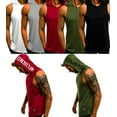 thumbnail image 5 of Nouveau Sweat à Capuche d'Été pour Hommes Sans Manches Musculation, 5 of 5
