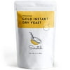 Gold Instant Rapid-Rise Dry Yeast - Premium Baking Ingredients - Perfect For Making Bread, Pizza, Dough, & Crusts - Quick Rising All Purpose - (Gold 3Oz) (1 Packet)