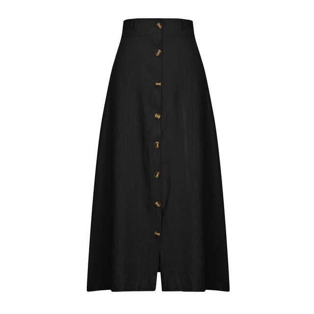 Ketyyh-chn99 Robes pour Femmes Grande Taille Robe Maxi Robe d'Été Manche à Volants Ample Fluide Plissée Robe Mini Noir,m