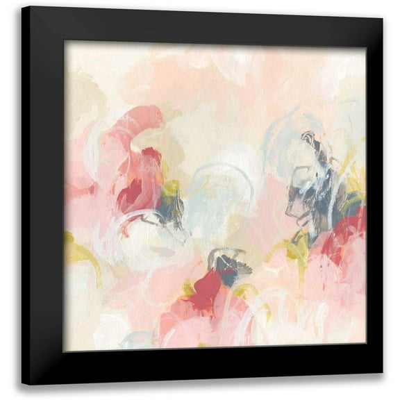 Vess, June Erica 12x12 Black Modern Framed Museum Art Print Titled - Cherry Blossom I