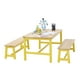 thumbnail image 1 of Juego de mesa y banco VEVOR Kids, mesa de actividades de madera para niños pequeños, 1 of 9