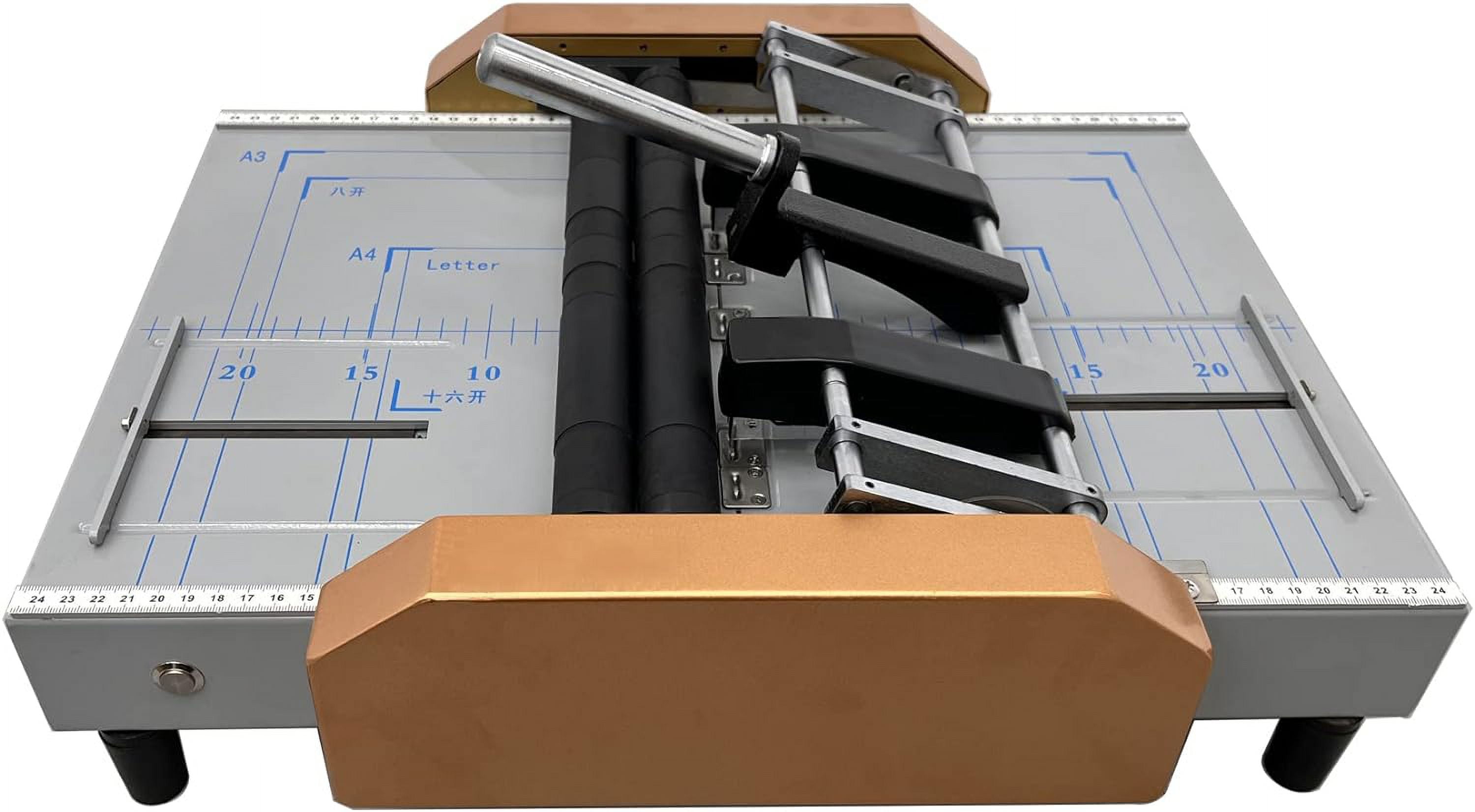 PreAsion Binding Machine Folding Machine Suitable for Folding Paper and Books Automatic Book Binder
