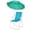 Mint Green, variant on Folding Beach Chair with Umbrella for Adults, Lightweight Porable Camping Chair with 265lbs Capacity for Travel Picnic Concert & Outdoor Activities, Blue