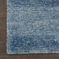 thumbnail image 4 of Nourison Weston Modern Solid Aegean Blue 9'6" x 13' Area Rug, (10' x 14'), 4 of 8