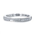 thumbnail image 1 of Kobelli Curved Diamond Wedding Band - 62261 Series - 9, 1 of 4