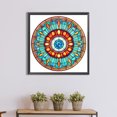 thumbnail image 4 of 5D bricolaje taladro redondo completo diamante pintura ojo Mandala Kit decoración del hogar arte FLhrweasw Nuevo, 4 of 9