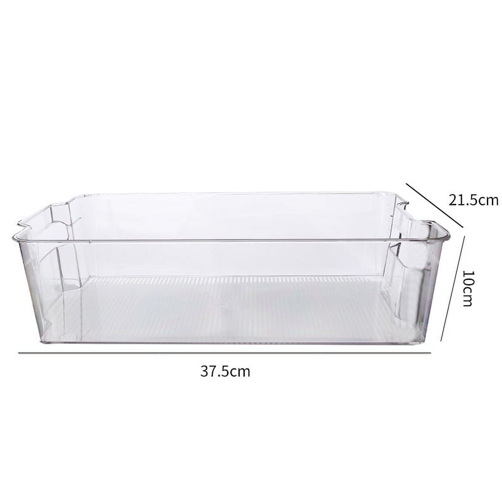 Juego De 8 Contenedores Grandes De Plástico Transparente De 8 Litros Para Despensa
